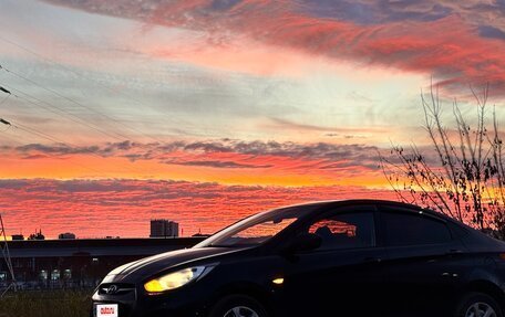 Hyundai Solaris II рестайлинг, 2011 год, 650 000 рублей, 30 фотография