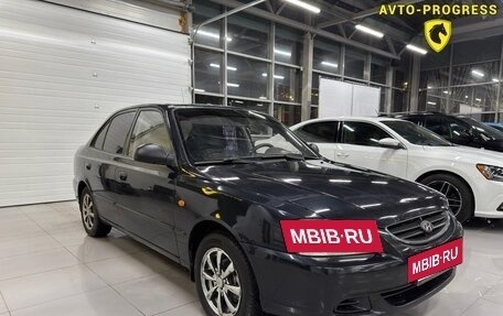 Hyundai Accent II, 2007 год, 385 000 рублей, 3 фотография