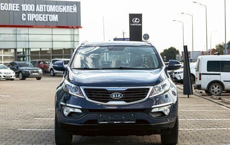 KIA Sportage III, 2014 год, 1 385 000 рублей, 2 фотография