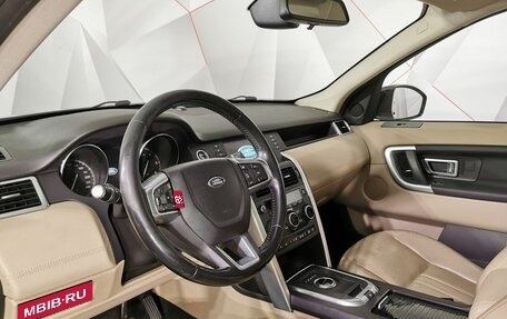 Land Rover Discovery Sport I рестайлинг, 2017 год, 1 595 000 рублей, 19 фотография