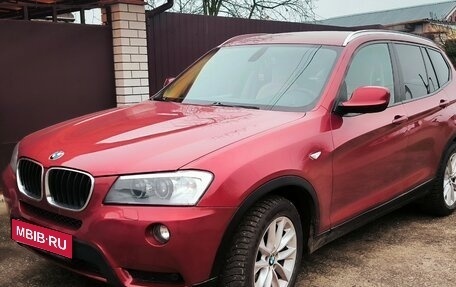 BMW X3, 2012 год, 1 580 000 рублей, 1 фотография
