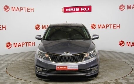 KIA Rio III рестайлинг, 2016 год, 1 045 000 рублей, 2 фотография