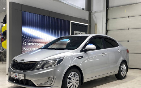 KIA Rio III рестайлинг, 2014 год, 820 000 рублей, 3 фотография