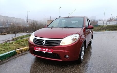 Renault Sandero I, 2010 год, 455 000 рублей, 1 фотография