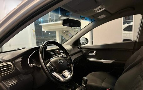 KIA Rio III рестайлинг, 2014 год, 865 000 рублей, 22 фотография