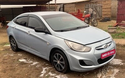 Hyundai Solaris II рестайлинг, 2012 год, 730 000 рублей, 1 фотография