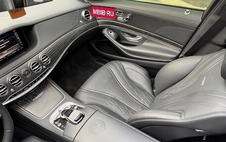 Mercedes-Benz S-Класс AMG, 2017 год, 8 200 000 рублей, 27 фотография