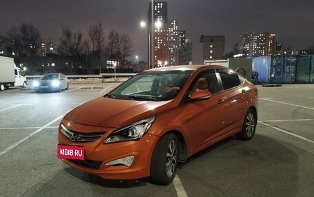 Hyundai Solaris II рестайлинг, 2015 год, 869 000 рублей, 1 фотография