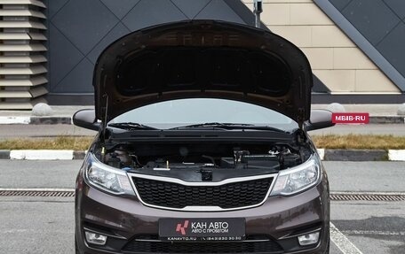 KIA Rio III рестайлинг, 2016 год, 937 000 рублей, 17 фотография