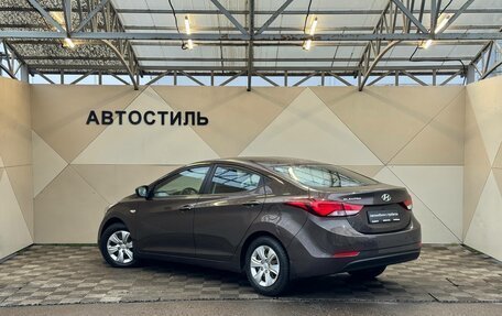 Hyundai Elantra V, 2015 год, 949 000 рублей, 6 фотография