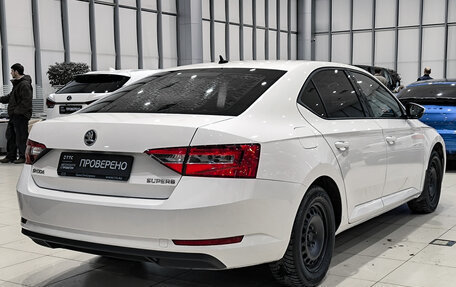 Skoda Superb III рестайлинг, 2018 год, 1 599 000 рублей, 9 фотография