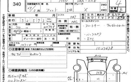 Honda Fit III, 2012 год, 950 000 рублей, 12 фотография