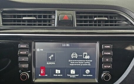 KIA Rio IV, 2018 год, 1 549 000 рублей, 22 фотография