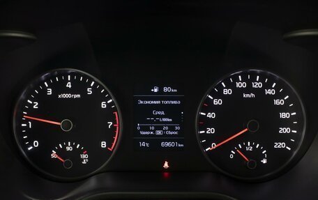 KIA Rio IV, 2018 год, 1 350 000 рублей, 12 фотография