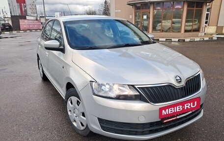 Skoda Rapid I, 2014 год, 760 000 рублей, 12 фотография