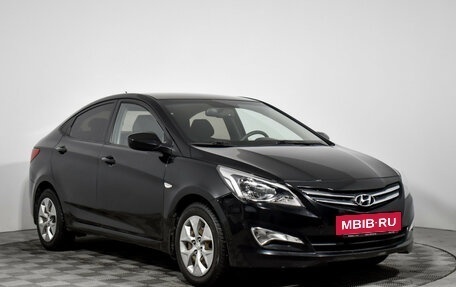 Hyundai Solaris II рестайлинг, 2016 год, 849 000 рублей, 3 фотография