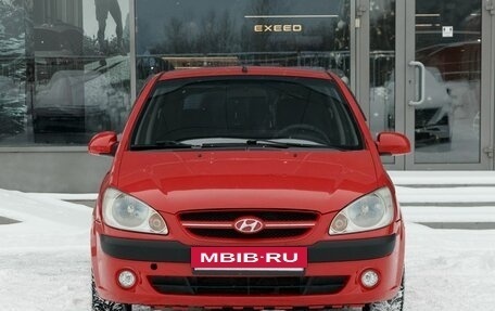 Hyundai Getz I рестайлинг, 2005 год, 515 000 рублей, 2 фотография