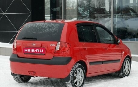 Hyundai Getz I рестайлинг, 2005 год, 515 000 рублей, 5 фотография