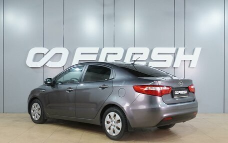 KIA Rio III рестайлинг, 2012 год, 779 000 рублей, 2 фотография