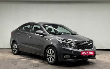 KIA Rio III рестайлинг, 2015 год, 950 000 рублей, 2 фотография