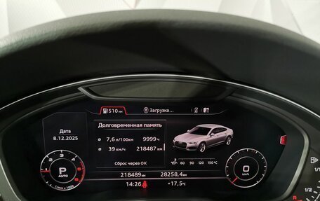 Audi A5, 2017 год, 2 445 000 рублей, 18 фотография