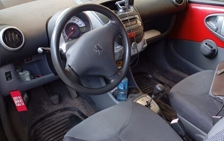 Peugeot 107 I рестайлинг, 2007 год, 120 000 рублей, 4 фотография