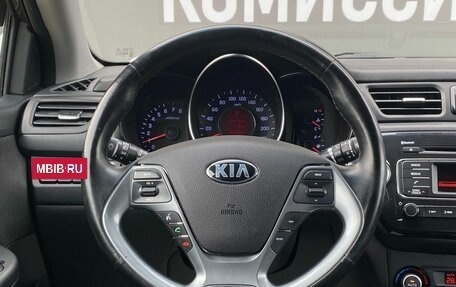 KIA Rio III рестайлинг, 2016 год, 1 035 000 рублей, 16 фотография