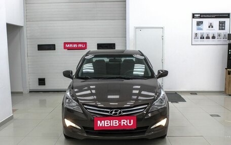 Hyundai Solaris II рестайлинг, 2015 год, 1 099 000 рублей, 3 фотография