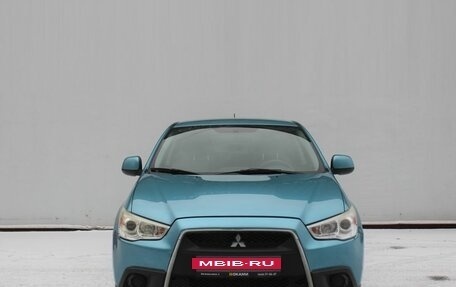 Mitsubishi ASX I рестайлинг, 2012 год, 999 000 рублей, 2 фотография