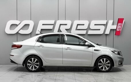 KIA Rio III рестайлинг, 2016 год, 1 000 000 рублей, 5 фотография