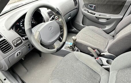 Hyundai Accent II, 2009 год, 435 000 рублей, 21 фотография