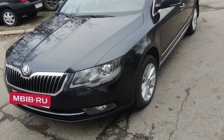 Skoda Superb III рестайлинг, 2014 год, 1 400 000 рублей, 17 фотография