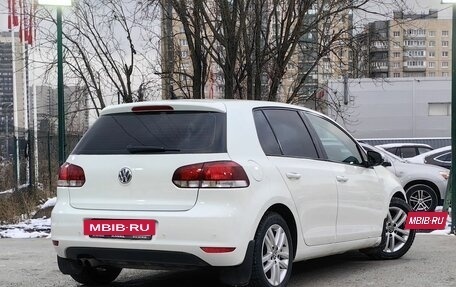 Volkswagen Golf VI, 2011 год, 589 000 рублей, 5 фотография