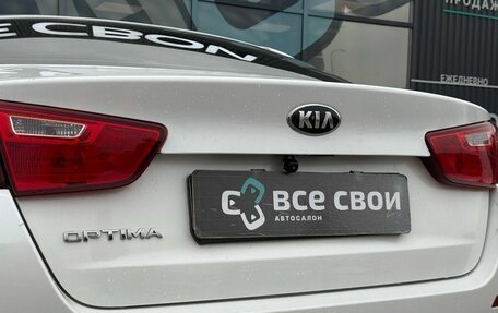 KIA Optima III, 2014 год, 1 193 000 рублей, 11 фотография