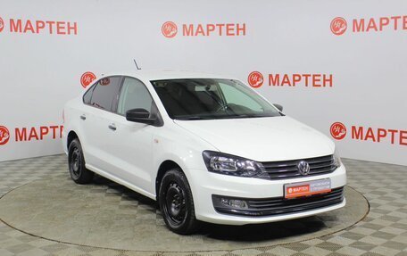 Volkswagen Polo VI (EU Market), 2017 год, 1 206 000 рублей, 3 фотография