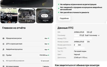 Nissan Teana, 2006 год, 600 000 рублей, 31 фотография