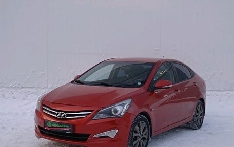Hyundai Solaris II рестайлинг, 2015 год, 790 000 рублей, 1 фотография