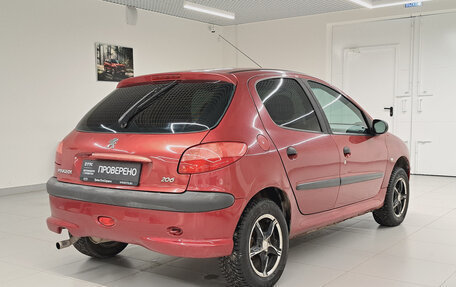 Peugeot 206, 2005 год, 226 000 рублей, 6 фотография