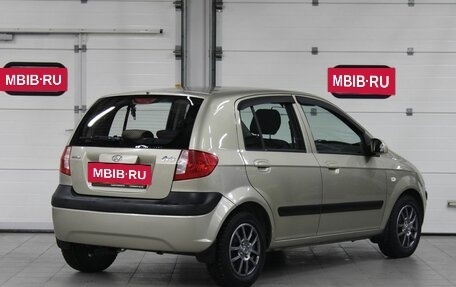 Hyundai Getz I рестайлинг, 2008 год, 537 000 рублей, 5 фотография
