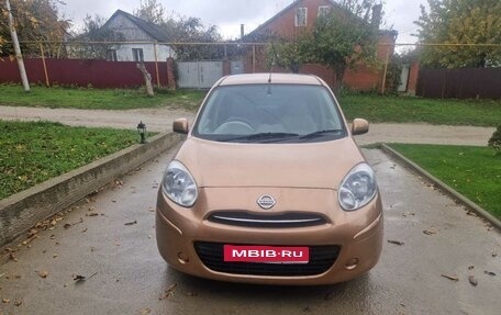 Nissan March IV, 2010 год, 485 000 рублей, 1 фотография