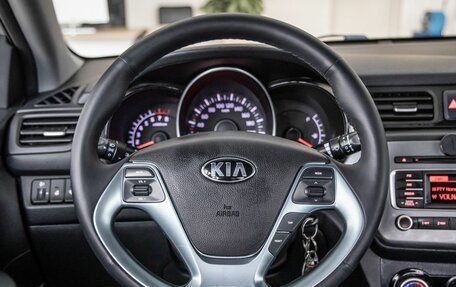 KIA Rio III рестайлинг, 2016 год, 1 138 000 рублей, 19 фотография