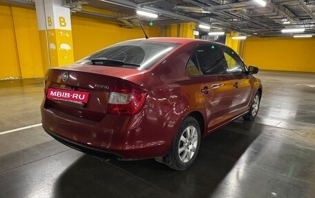 Skoda Rapid I, 2014 год, 775 000 рублей, 6 фотография