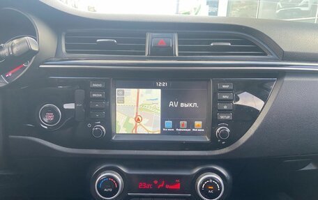 KIA Rio IV, 2018 год, 1 340 000 рублей, 12 фотография