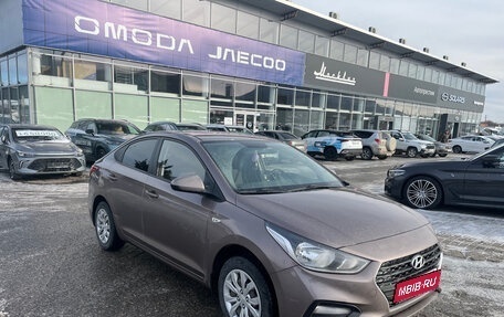 Hyundai Solaris II рестайлинг, 2018 год, 1 400 000 рублей, 1 фотография