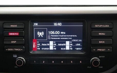 KIA Rio IV, 2017 год, 1 029 000 рублей, 10 фотография