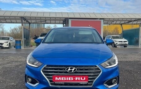 Hyundai Solaris II рестайлинг, 2018 год, 1 150 000 рублей, 19 фотография