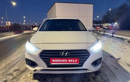 Hyundai Solaris II рестайлинг, 2018 год, 1 380 000 рублей, 14 фотография