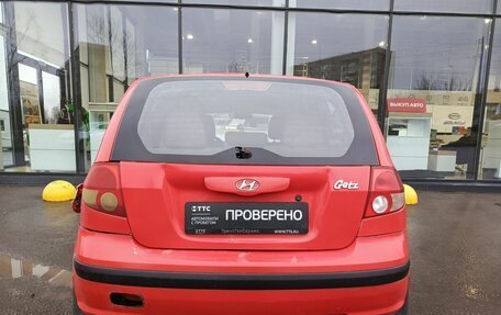 Hyundai Getz I рестайлинг, 2004 год, 236 000 рублей, 6 фотография