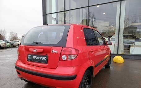 Hyundai Getz I рестайлинг, 2004 год, 236 000 рублей, 5 фотография