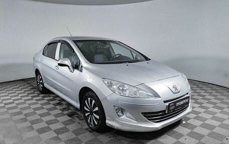 Peugeot 408 I рестайлинг, 2013 год, 619 000 рублей, 3 фотография